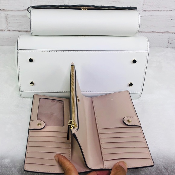 3PCS Kate Spade Mini Mina Satchel Wallet Crossbody - Picture 5 of 8